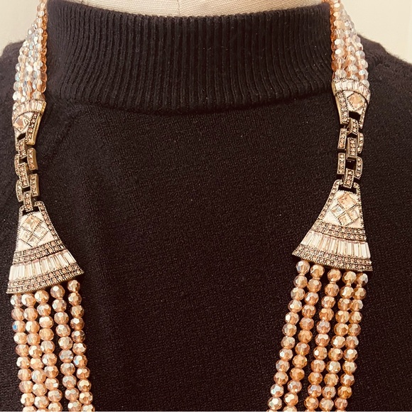 Heidi Daus 3 pc set 🆕 “Deco Master Clasp” Swarovski Crystals Necklace/Bracelets - Picture 5 of 16